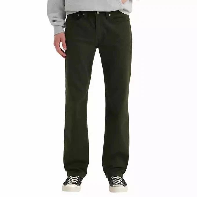 Levi’s Men’s 514 Straight Leg Jeans Color Green Size 38x32 With Tag