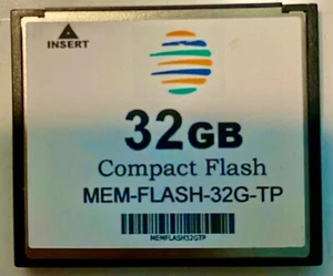 MEM-FLASH-32G 32G Kompaktowa pamięć flash 3rd party Zapasowa aktualizacja Cisco ISR 4450 - Zdjęcie 1 z 2