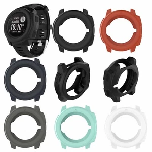 For Garmin instinct Watch Protective Bumper Case Silicone Cover Protector Shell - Picture 1 of 26