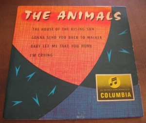 THE ANIMALS house of rising sun RARE ISRAELI EP ISRAEL ONLY - Picture 1 of 3
