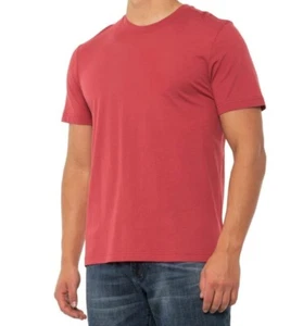 New LIFE IS GOOD Men's Solid Crusher Tee Shirt Faded Red Sz M Ret $25 - Picture 1 of 3