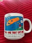 Fishaholic " The One That Got Away" Novelty Mug
