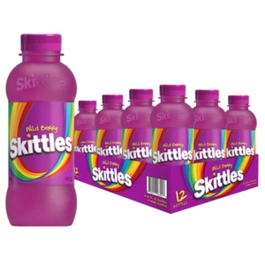 Skittles Bottiglie di Bacche Selvatiche 414ml - Confezione da 12 - Foto 1 di 1