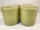 Candle-Lite MELON SORBET Scented Candle 2.8' x 3' Pillar Made n USA Lot of 4 NOS