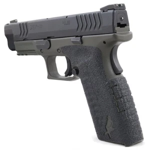 Empuñaduras de garra Springfield XD-S 9 mm/,40/,45 correa trasera grande 212R empuñadura de goma - Imagen 1 de 3