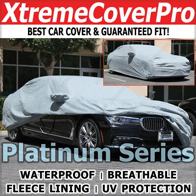 BMW 740I 760i M760I 2023 FUNDA COCHE IMPERMEABLE CON BOLSILLO ESPEJO -GRIS Foto 1 de 4