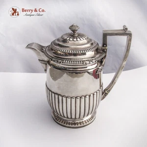 Georgian Hot Water Pitcher William Stroud Sterling 1814 London - Picture 1 of 7