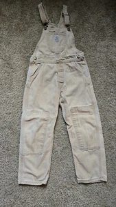 Kids Carhartt Khaki Overalls - Picture 1 of 9