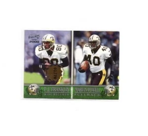 2000 Pacific P.J. FRANKLIN & MARVIN POWELL #239 Premiere Date #'ed 01 /78 Saints - Picture 1 of 1