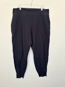 Lululemon Align hoch geschnittene Jogginghose schwarz 25" Schrittlänge Athleisure Yoga Damengröße 18 - Bild 1 von 9