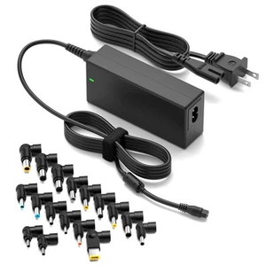 Universal Laptop Charger 90W AC Adapter for HP Dell Gateway Toshiba Lenovo Ac... - Picture 1 of 8