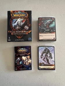 World of Warcraft TCG 2013 Class Starter Deck Blood Elf Death Knight - Picture 1 of 2