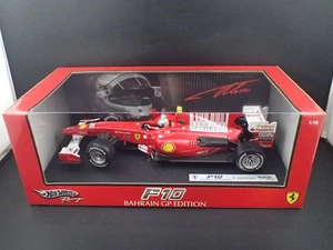 1/18 Hot Wheels Racing Ferrari F10 8 Fernando Alonso Bahrain GP (Hot Wheels Matt - Picture 1 of 5