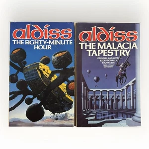 The Malacia Tapestry & The Eighty Minute Hour de Brian Aldiss Granada Tapa blanda - Imagen 1 de 3