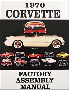 Corvette 1970 manual de montaje de fábrica cientos de piezas explotadas diagramas detalle - Imagen 1 de 4