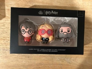 Hallmark SDCC 2022 Ornaments Harry Potter, Luna, Hagrid Exclusive Mint Sold Out - Picture 1 of 6