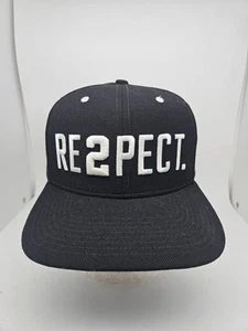Air Jordan RE2PECT. Jumpman Black Hat Snapback Cap Respect Derek Jeter Black - Picture 1 of 8