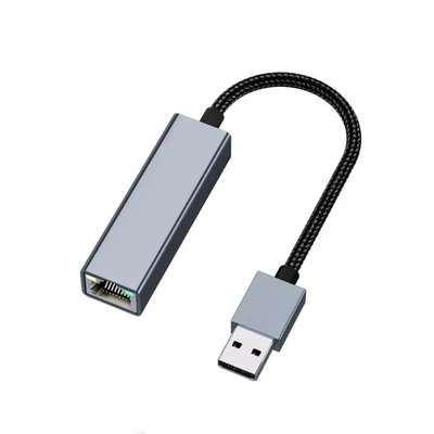 Ethernet LAN Adapter, 100Mbps Networking Access USB/USB C to Ethernet Adapter - Image 1 of 4