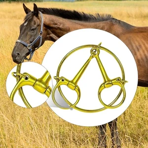 Horse Snaffle Bit Horse Equipment, Lightweight, Mouthpiece Outdoor Training Easy - Picture 1 of 5