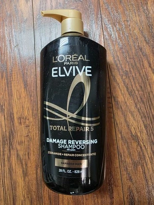 Champú reparador L'Oreal Paris Elvive Total Repair 5 - 28 fl oz Foto 1 de 4