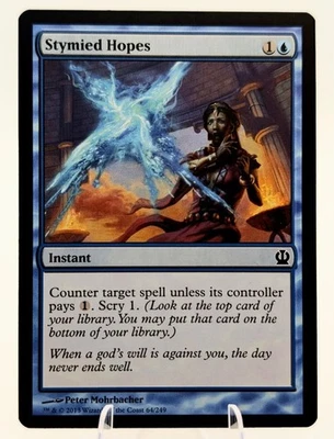 Stymied Hopes | MTG THS Theros | EDH Commander Blue Counterspell Scry | LP - Image 1 of 3