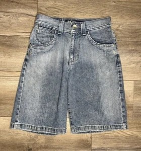 JNCO Premium Denim Shorts W10 30” Waist Y2K Vintage Street 90s Jeans Jorts - Picture 1 of 6