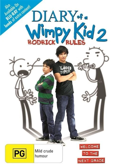 Diary Of A Wimpy Kid 2 (DVD, 2011) Zachary Gordon, Devon Bostick, Steve Zahn - Image 1 of 1