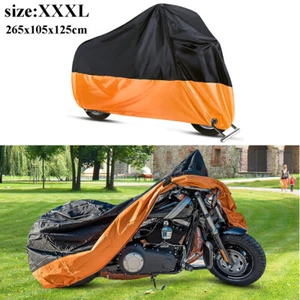 Cubierta de motocicleta impermeable para bicicleta para Harley Davidson polvo de lluvia al aire libre XXX grande - Imagen 1 de 11