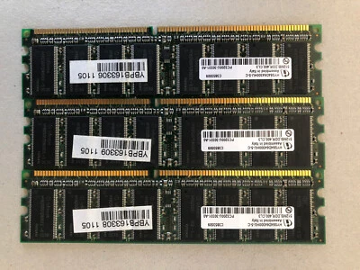 3x 512MB - DDR -SDRAM - PC3200 - Infineon - HYS64D64300HU - Bild 1 von 2