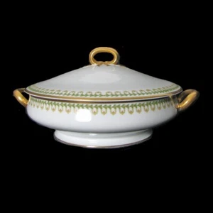 Haviland & Co Limoges France Schleiger 761 China Casserole with Lid 9" Round - Picture 1 of 12