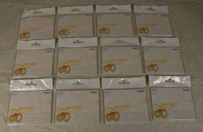 12x 10er Set Place Card with Motif Wedding - Brand Quality By Artline (5)/ S40 - Image 1 of 4