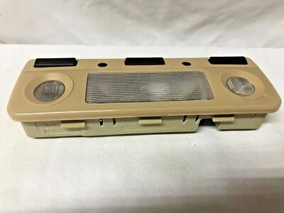 BMW E38 E39 740I 1997-2003 cúpula delantera central beige claro 8369512 OEM Foto 1 de 4
