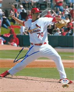 Lance Lynn-St. Louis Cardinals-foto autografata 8x10 baseball PSA/DNA - Foto 1 di 2