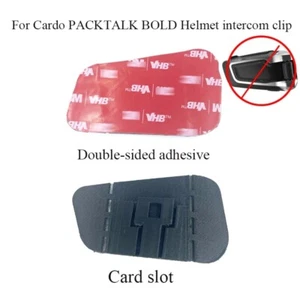 Para Cardo PACKTALK BOLD Motocicleta Bluetooth Intercomunicador Casco Soporte Casco Azul - Imagen 1 de 6