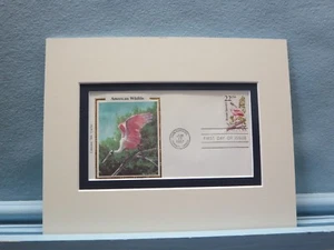 Great American Wildlife - Roseate Spoonbill & First Day Cover of its own stamp - Picture 1 of 1