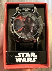 Star Wars: Episodio VII- El Despertar de la Fuerza Kylo Ren Reloj Correa Silicona Gris - Imagen 1 de 4