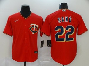 twins red jersey