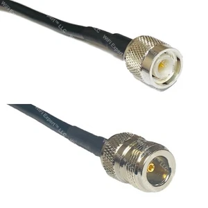 LMR240UF TNC MALE to N FEMALE Coax RF Cable USA-Ship Lot - Picture 1 of 1