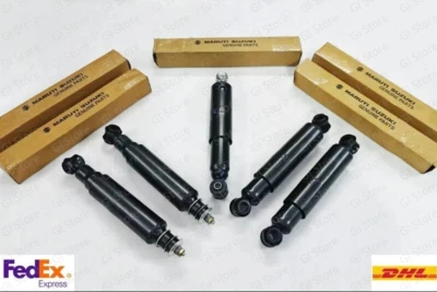 Front Rear & Steering Shock absorber Set for Suzuki Samurai SJ410 SJ413-Genuine - Imagem 1 de 4
