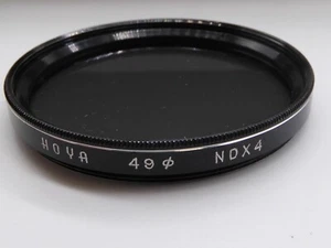 Hoya 49mm Neutral Density 4 (NDX4) Filter - Cleaned and Checked SILVER pin strip - Picture 1 of 2