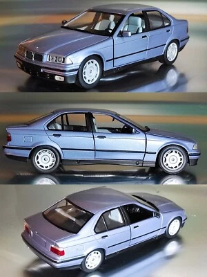1/18 UT Models 1992 BMW Serie 3 E36 Berline Sedan Voiture Collection No E30 E46 - Photo 1/4