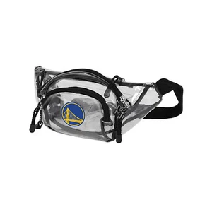 Golden State Warriors Basketball Transport Clear Belt Bag 13" x 5" x 5" Licensed - Picture 1 of 1