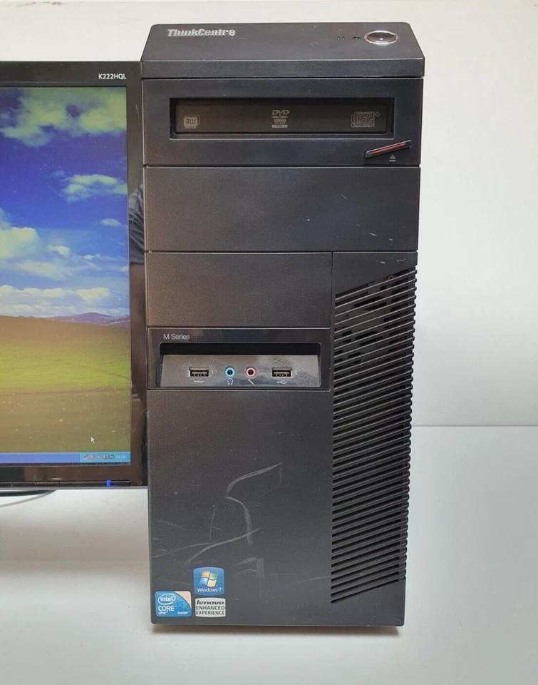 Lenovo Maschinen Windows XP Gamer PC i5 3,20GHz 500GB DVD-RW Computer COM CNC - Bild 1 von 4