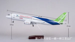1/82 China Aircraft C919 modelo de avión comercial colección de juguetes 47 cm - Imagen 1 de 10
