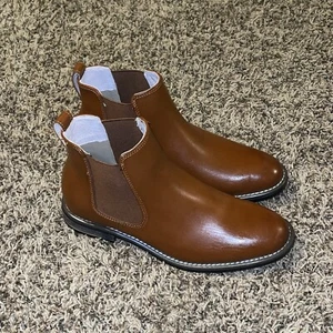 Bruno Marc Men's Urban-06 Brown Suede Leather Chelsea Ankle Boots Size 7 New - Picture 1 of 7