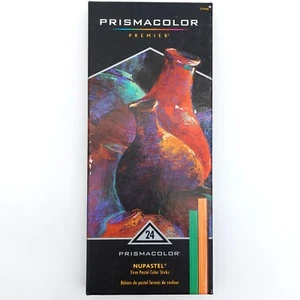 Prismacolor Premier NUPASTEL 24 palos firmes color pastel caja abierta sin usar - Imagen 1 de 4