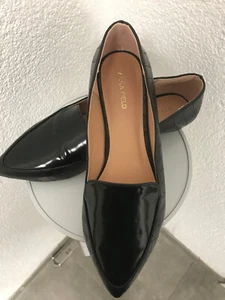 Anna Field - Neu - Ballerina Sommerschuh - Schwarz- Gr. 42 - flacher Schuh - Bild 1 von 4