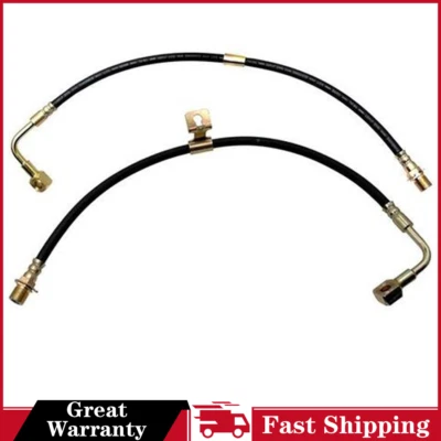 Manguera de freno 2x frenos delanteros para Chevrolet C10 1981 1982 1983 1984 1985 1986 Foto 1 de 4