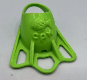 Vintage Cabbage Patch Kids Bubble Baby Single Green Flipper 1996 - Picture 1 of 3