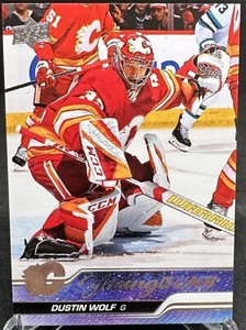 Dustin Wolf 2023-24 Upper Deck Series 1 Young Guns #210